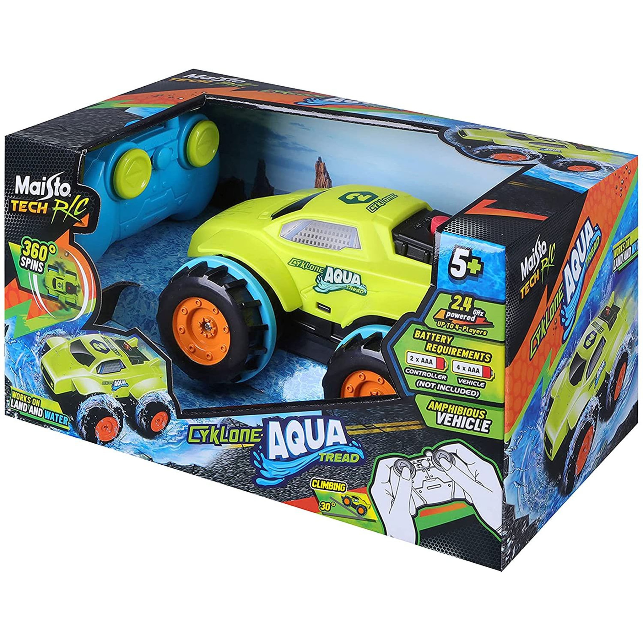 Voir la diapositive 7 : Bburago RC Maisto Aqua Tread voiture Télécommandée
