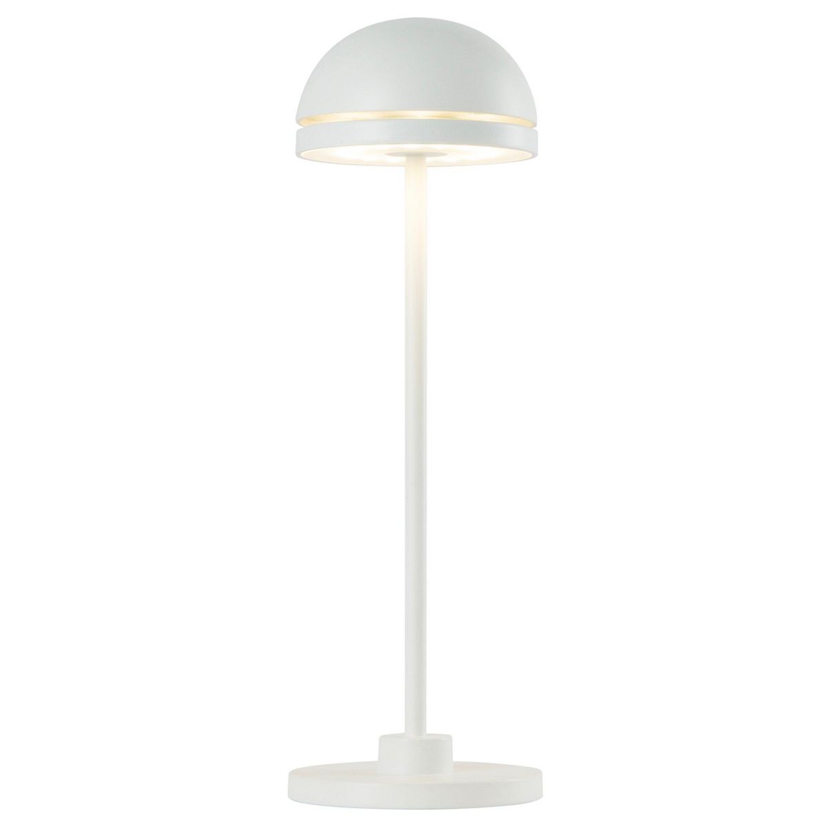 Lumisky Lampe de table design DUPLO CUP Blanc Aluminium H26,5cm