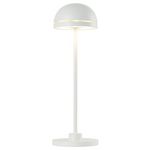Lumisky Lampe de table design DUPLO CUP Blanc Aluminium H26,5cm