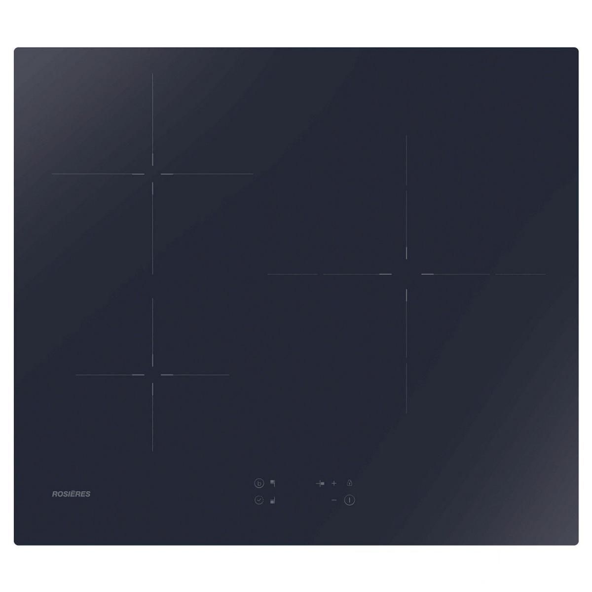 Rosieres Table de cuisson induction 60cm 3 feux 7200w noir - RI633C/M1