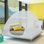 Voir la diapositive 2 : ID MARKET Moustiquaire dôme pop-up 195x150 cm mobile pour lit