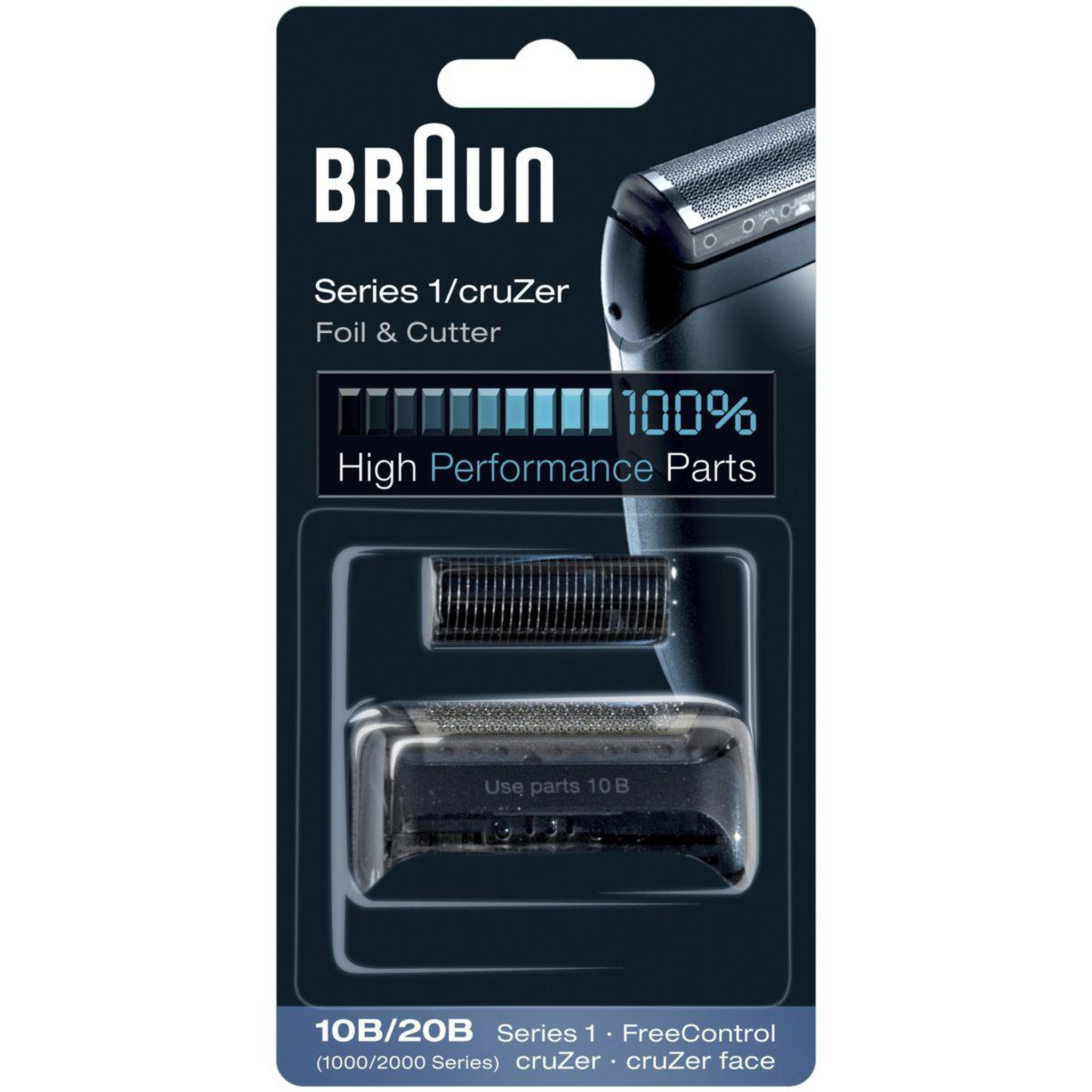 BRAUN Tête de rasoir 10B  Series 1