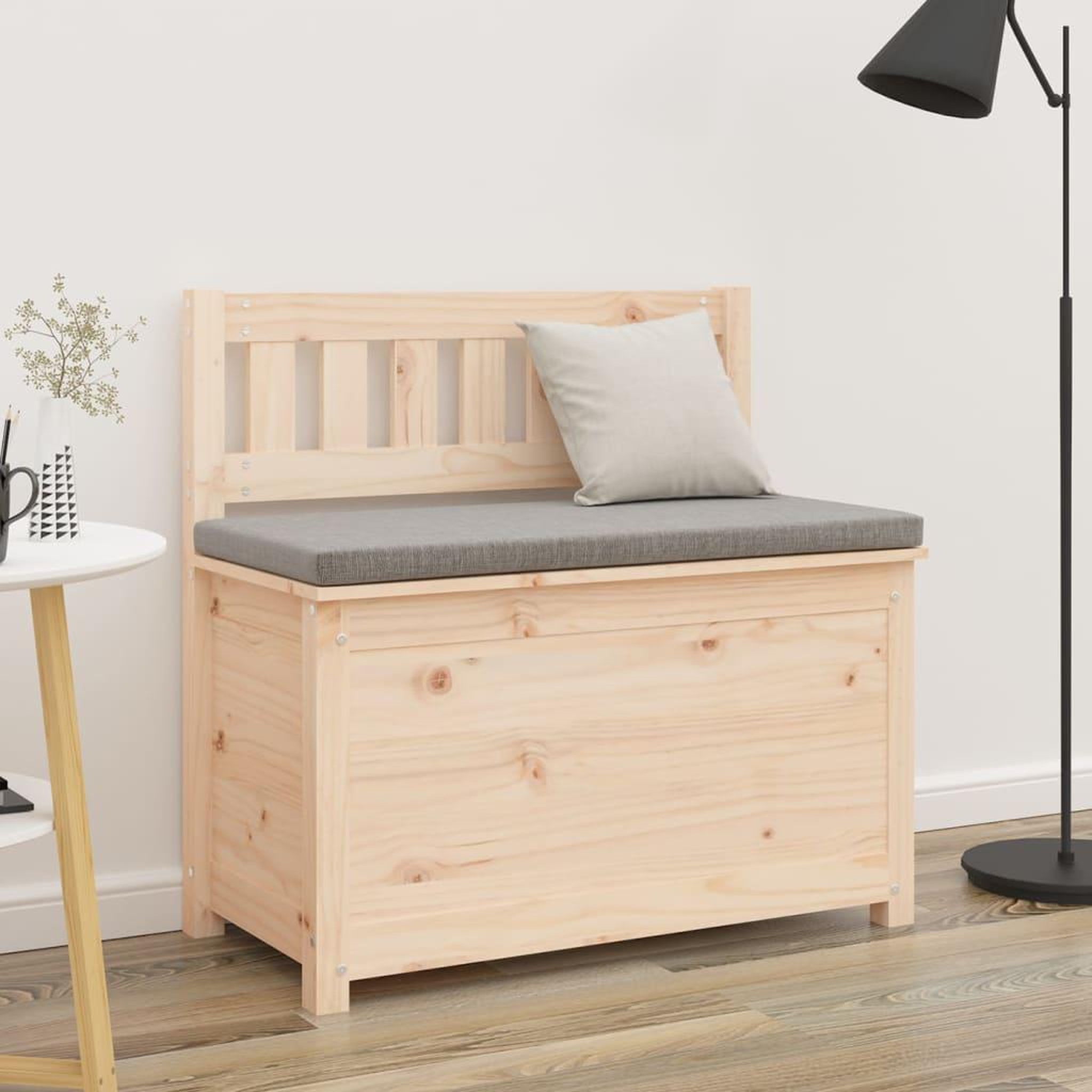 Voir la diapositive 3 : VIDAXL Banc 80x41x77 cm Bois de pin massif