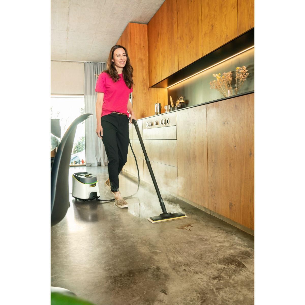 KARCHER Nettoyeur vapeur SC 4 Deluxe Easyfix white