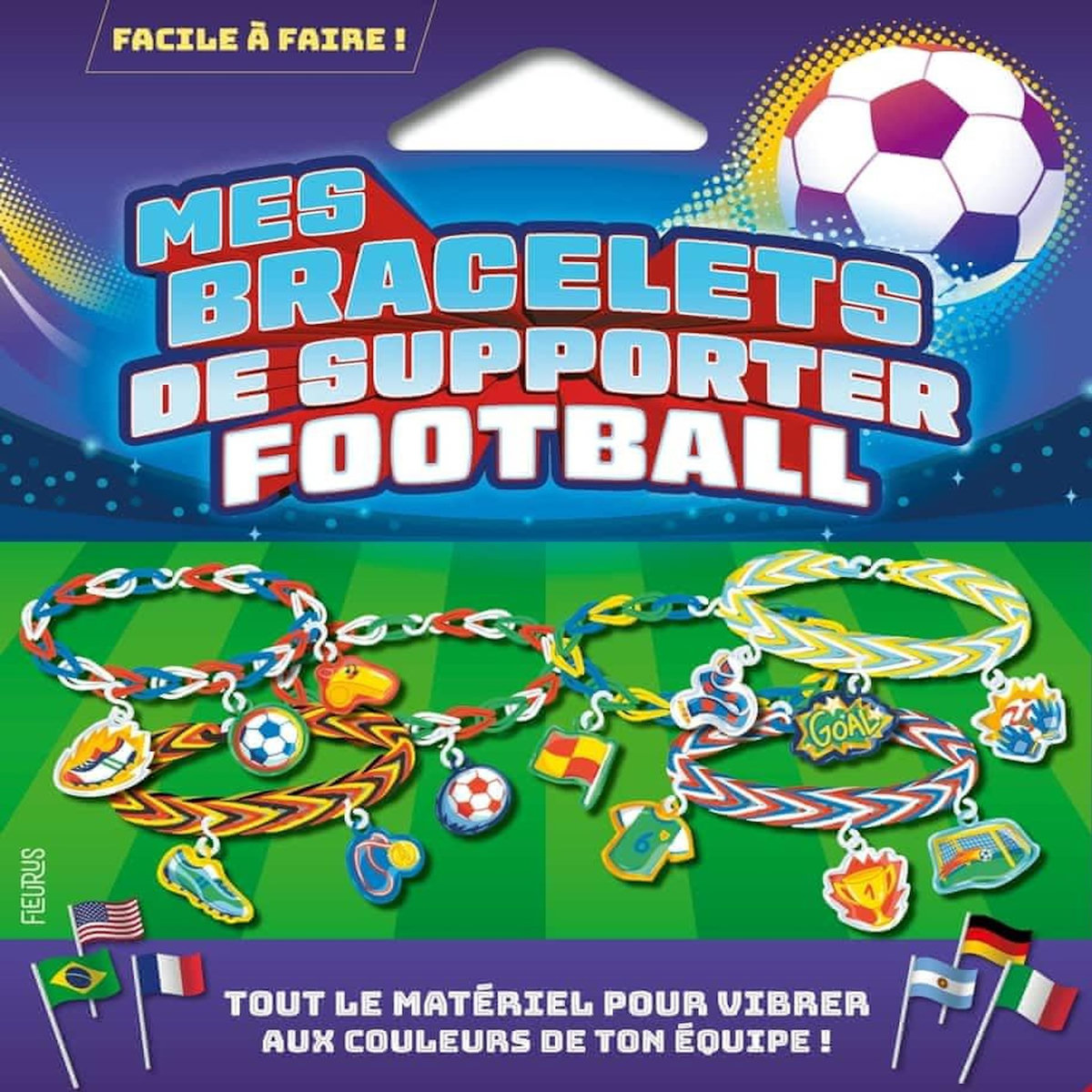 MES BRACELETS DE SUPPORTER FOOTBALL, Guivarc'h Clémentine
