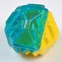 Voir la diapositive 3 : Paris Prix Jouet pour Chien Givré  Diamant  7cm Bleu & Jaune