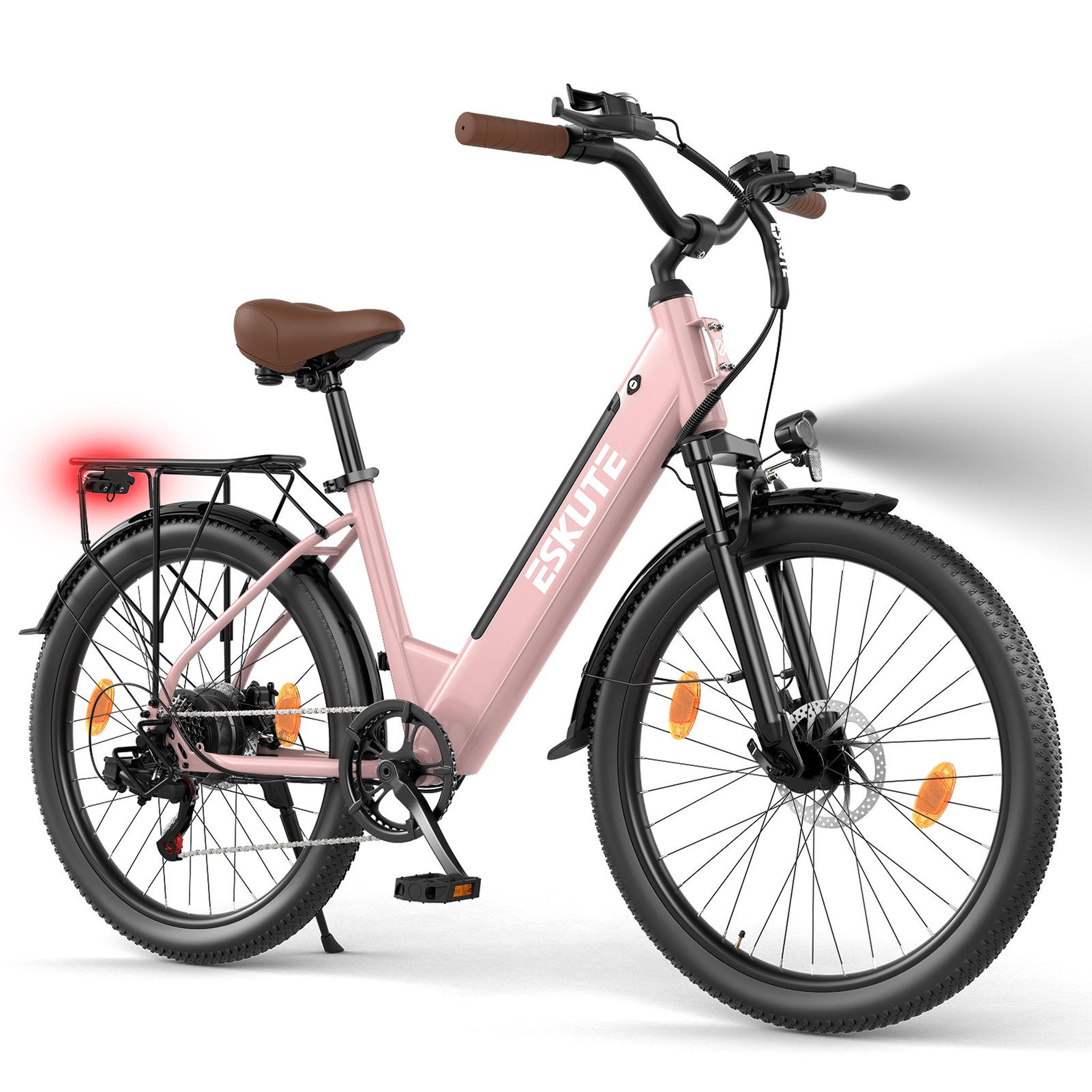 Voir la diapositive 2 : ESKUTE Vélo électrique Eskute C100 Plus