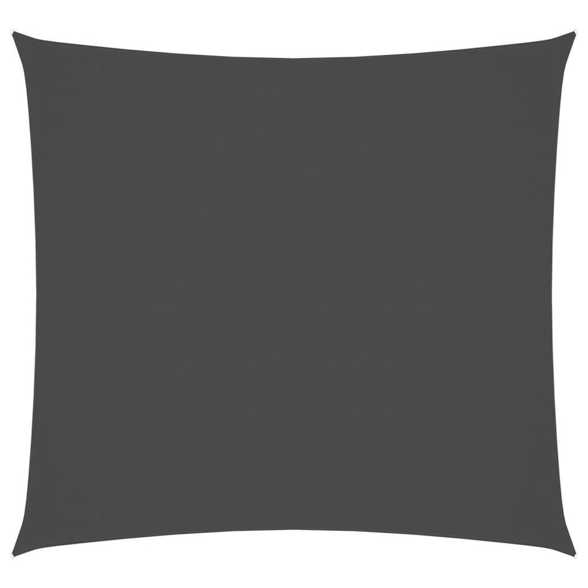 VIDAXL Parasol en tissu oxford carre 5x5 m anthracite