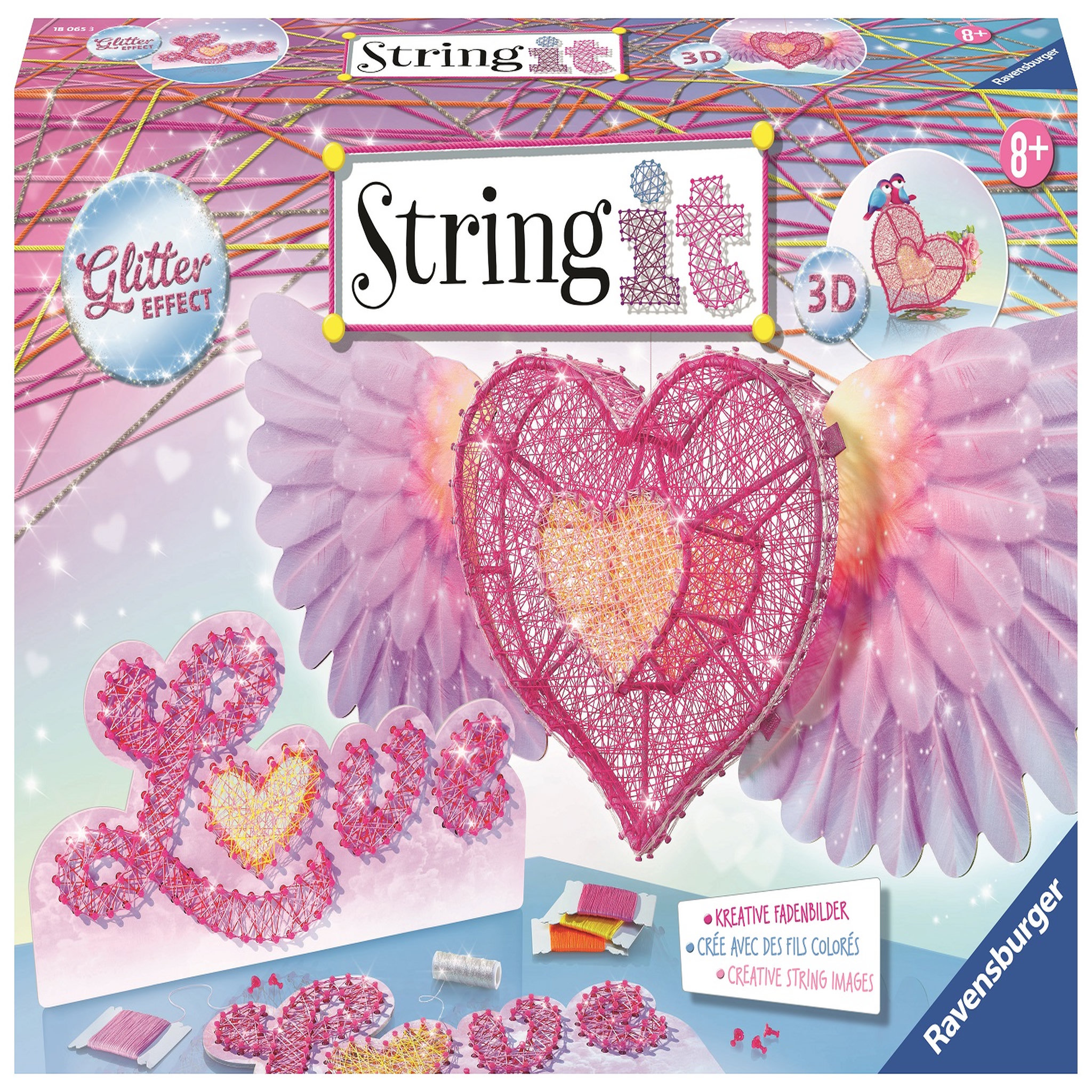 Voir la diapositive 2 : RAVENSBURGER String it maxi 3D heart