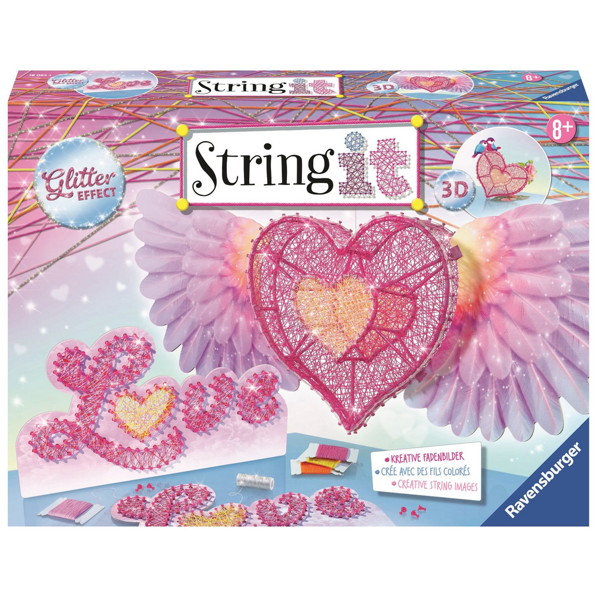 RAVENSBURGER String it maxi 3D heart