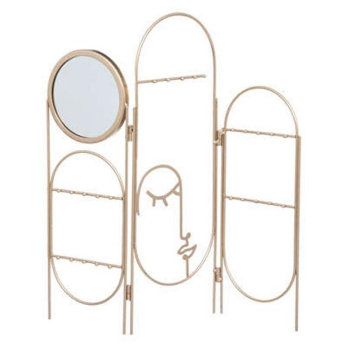 Paris Prix Porte-Bijoux Déco  Fresh Vibes  40cm Cuivre