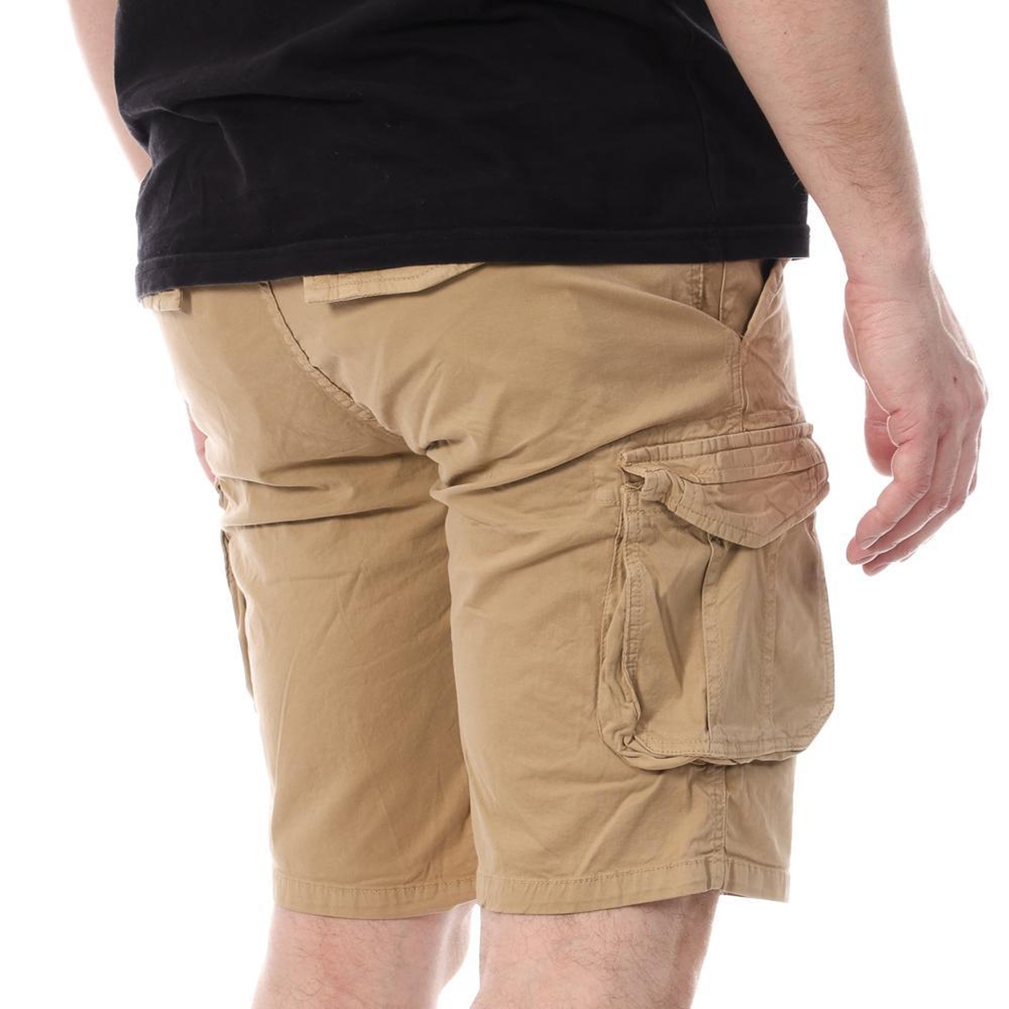 Voir la diapositive 2 : PANAME BROTHERS Short Beige Homme Paname Brothers NAPLES