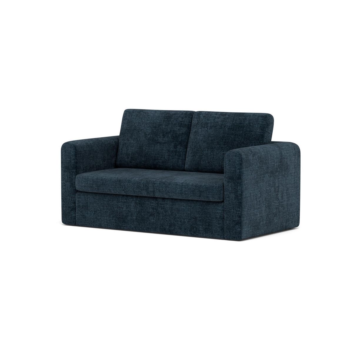 BEST MOBILIER Marilia - canapé 2 places convertible déplimousse en velours texturé