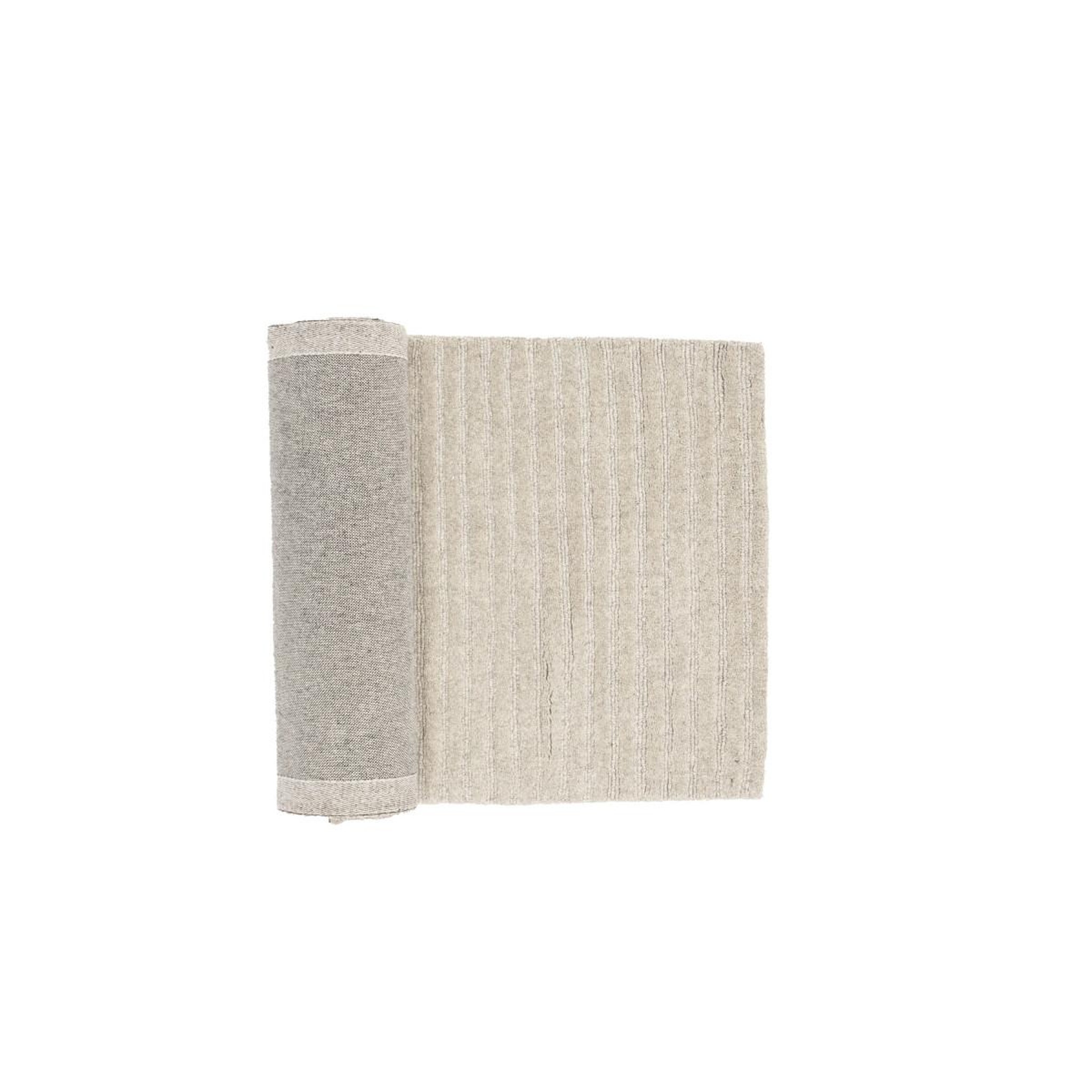 Voir la diapositive 3 : Paris Prix Tapis design  milton  70x200cm gris clair