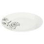 Voir la diapositive 2 : Paris Prix Lot de 6 Assiettes Plates  Azalée  27cm Blanc