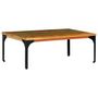 Voir la diapositive 2 : VIDAXL Table basse 100x60x35 cm Bois de recuperation solide