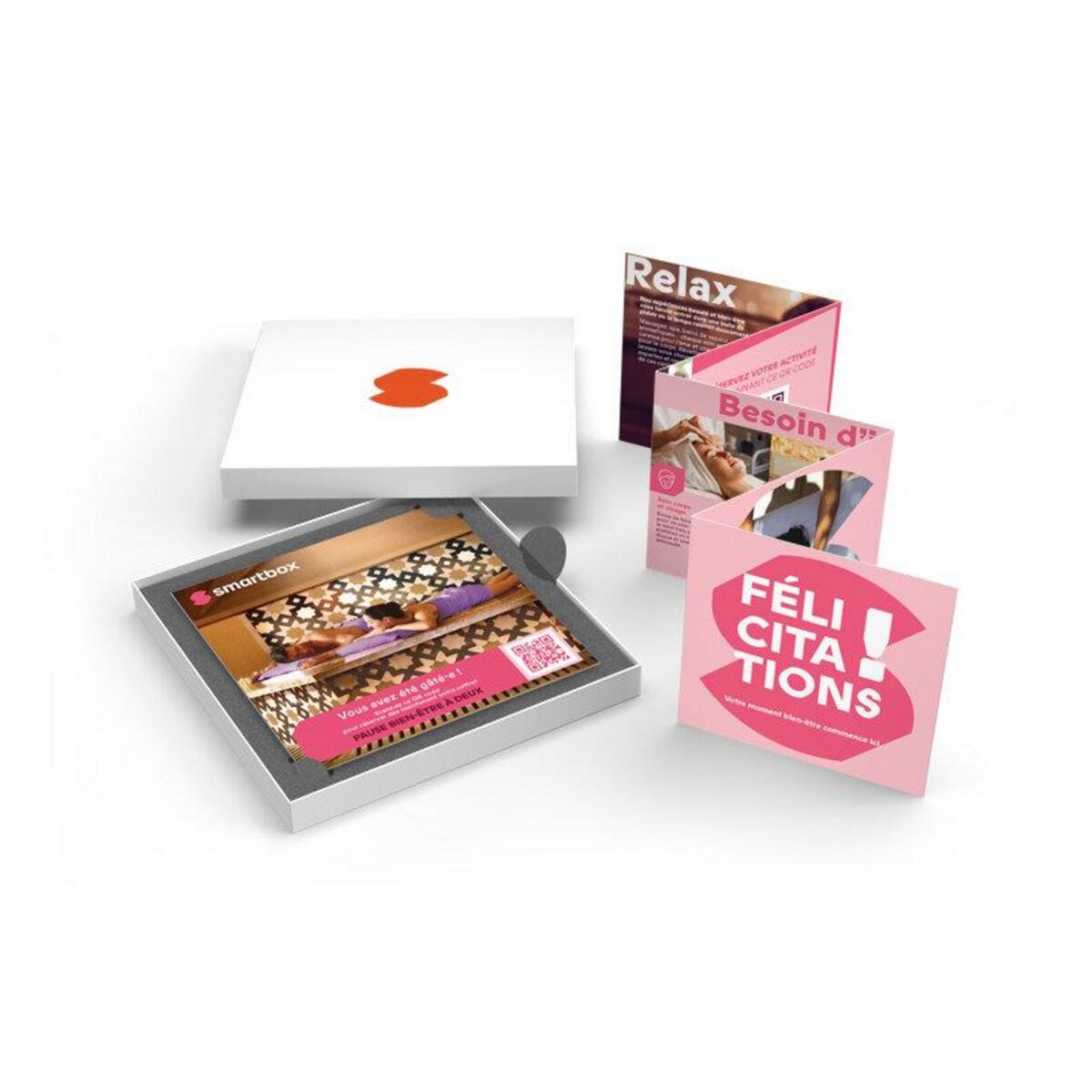 Smartbox Pause bien-être à deux - Coffret Cadeau Bien-être