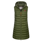 GEOGRAPHICAL NORWAY Doudoune sans manche Verte Femme Geographical Norway Vatikolor. Coloris disponibles : Vert