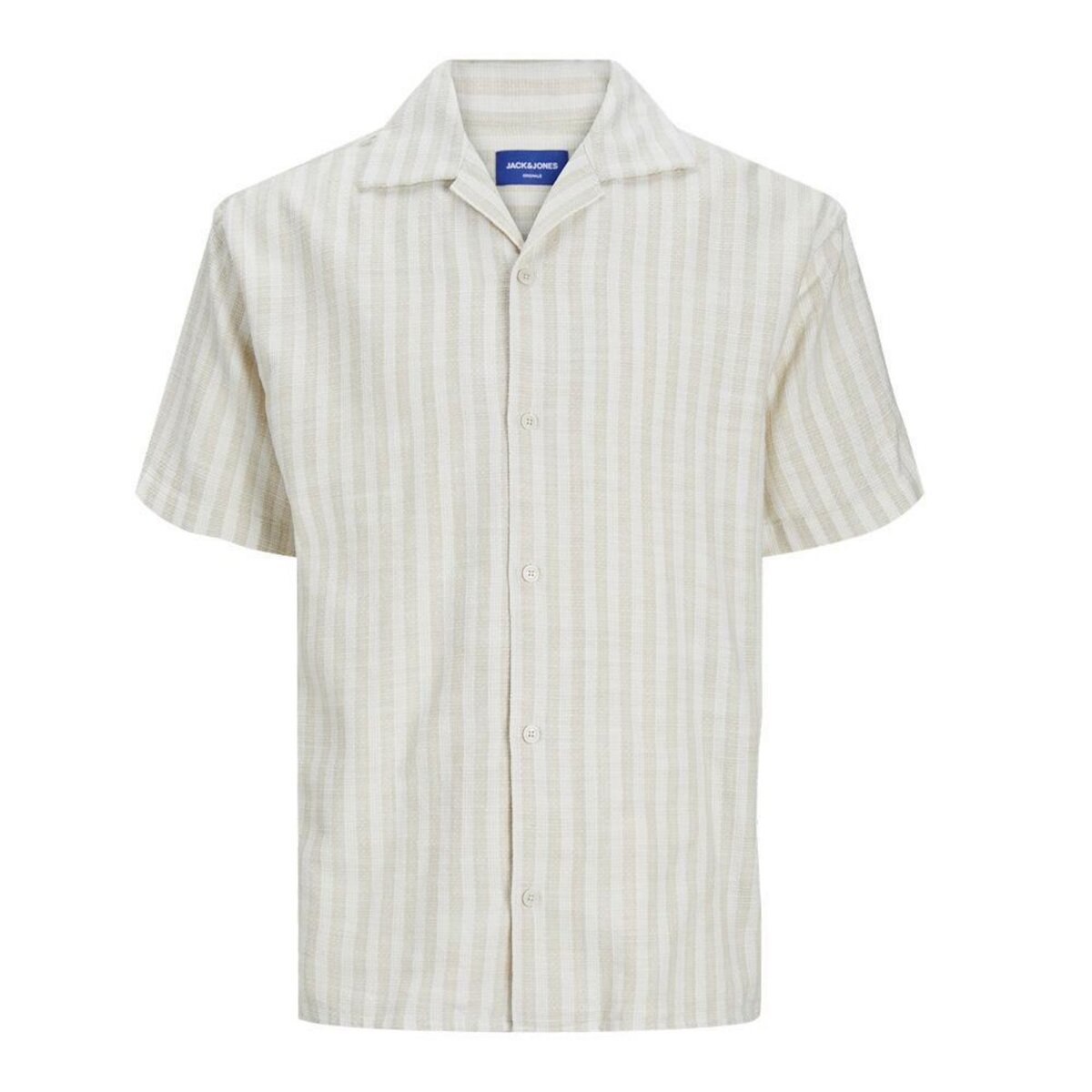 Jack & Jones Chemise Rayure /Beige Homme Jack & Jones Stripe Resort