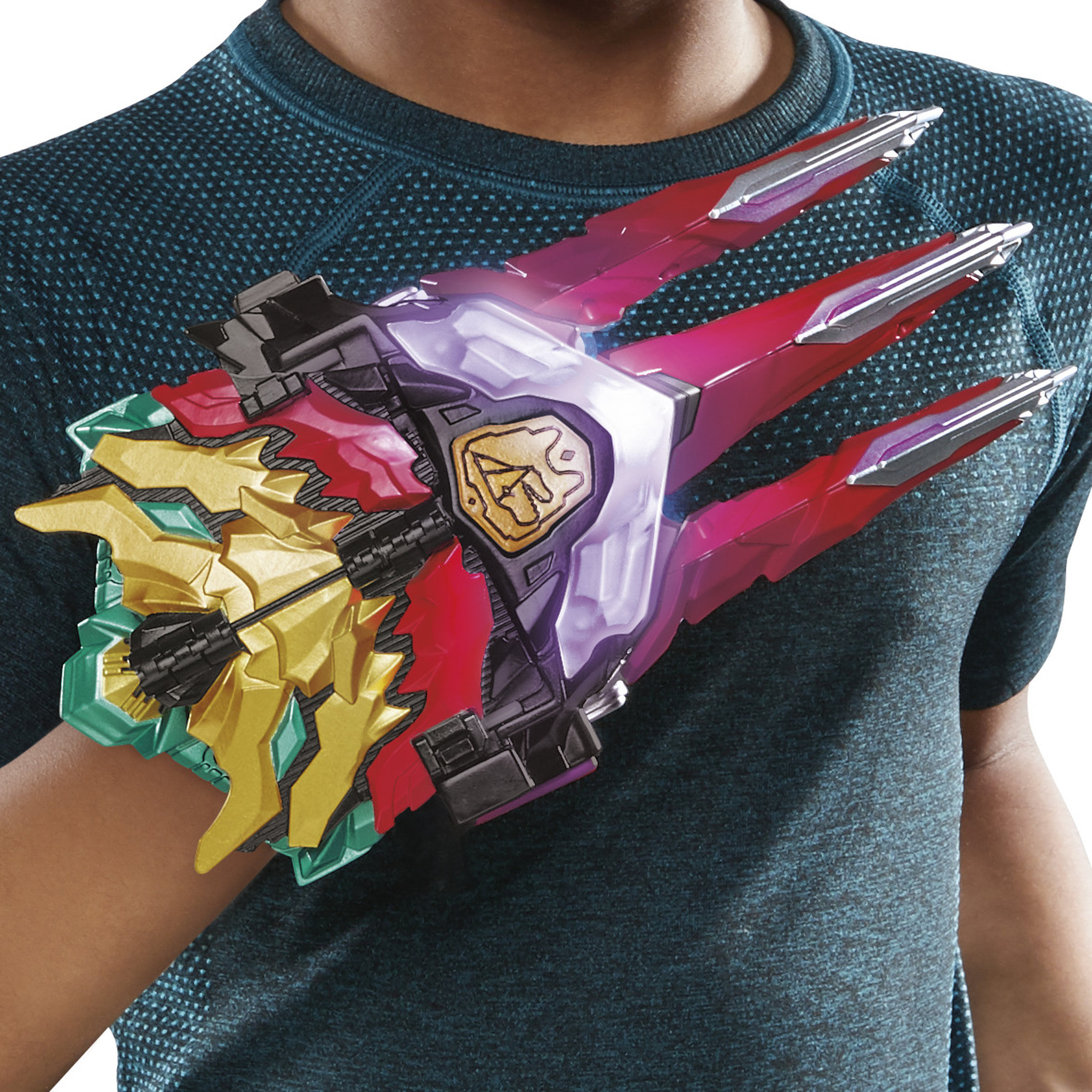 Voir la diapositive 2 : HASBRO Figurine Power Ranger Dino Fury Knight Morpher électronique 