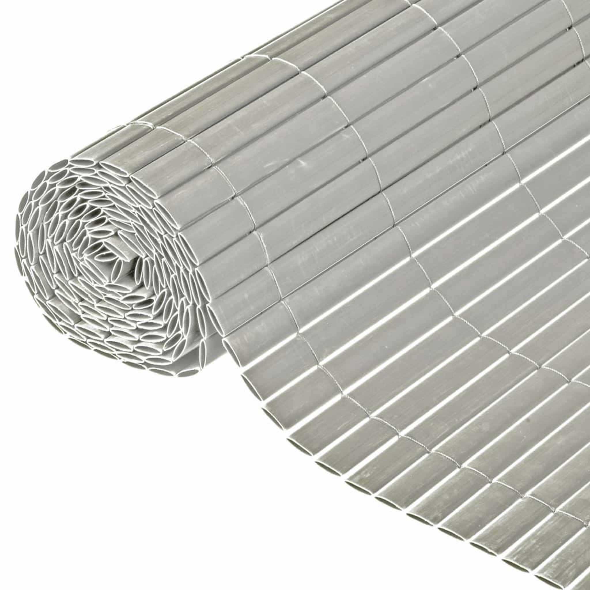 Voir la diapositive 1 : NATURE Nature Ecran de jardin a double face PVC 1,5x3 m Gris