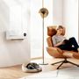 Voir la diapositive 2 : HOMCOM Chauffage soufflant mural 2000W chauffage céramique PTC radiateur réglable timer oscillant télécommande blanc