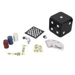 Paris Prix Cube de Jeux  6 en 1  16cm Noir & Blanc