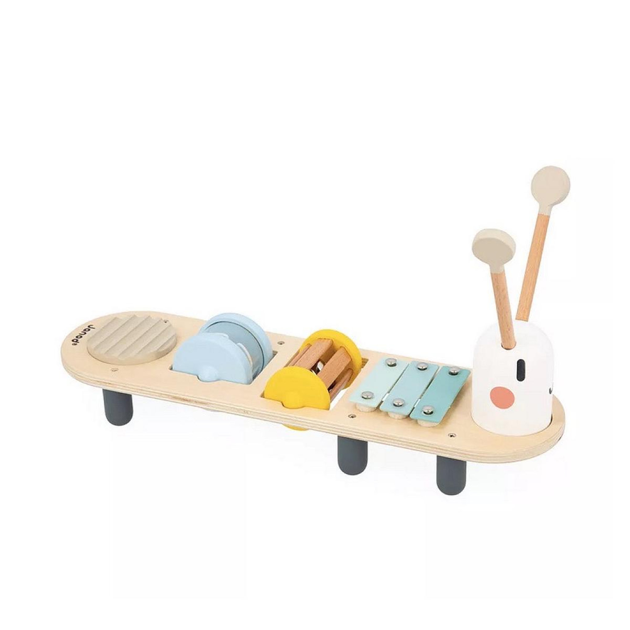 Juratoys-Janod Stand d eveil sonore - Chenille