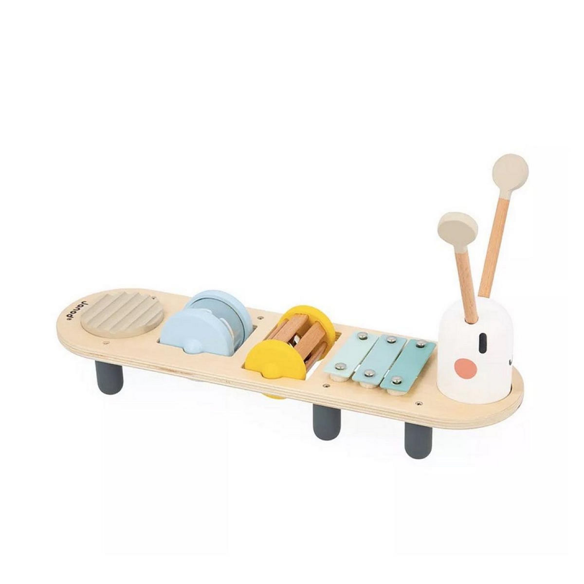 Juratoys-Janod Stand d eveil sonore - Chenille