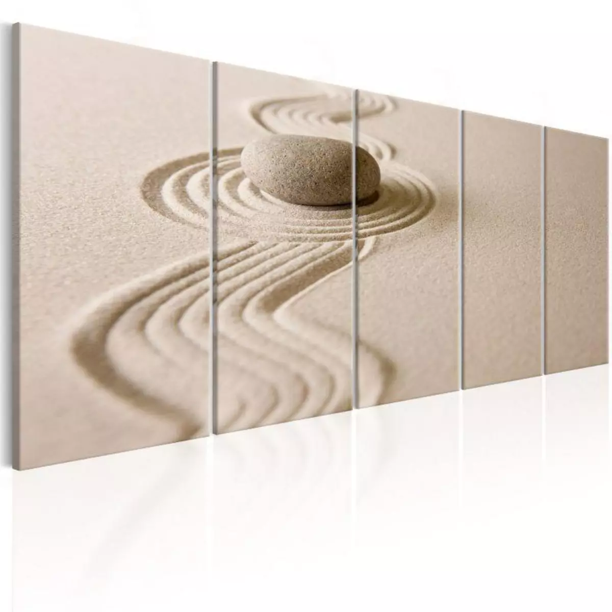 Paris Prix Tableau Imprimé  Zen : Sand & Stone  90x225cm