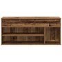 Voir la diapositive 4 : VIDAXL Banc à chaussures vieux bois 102x30,5x45 cm bois d ingénierie