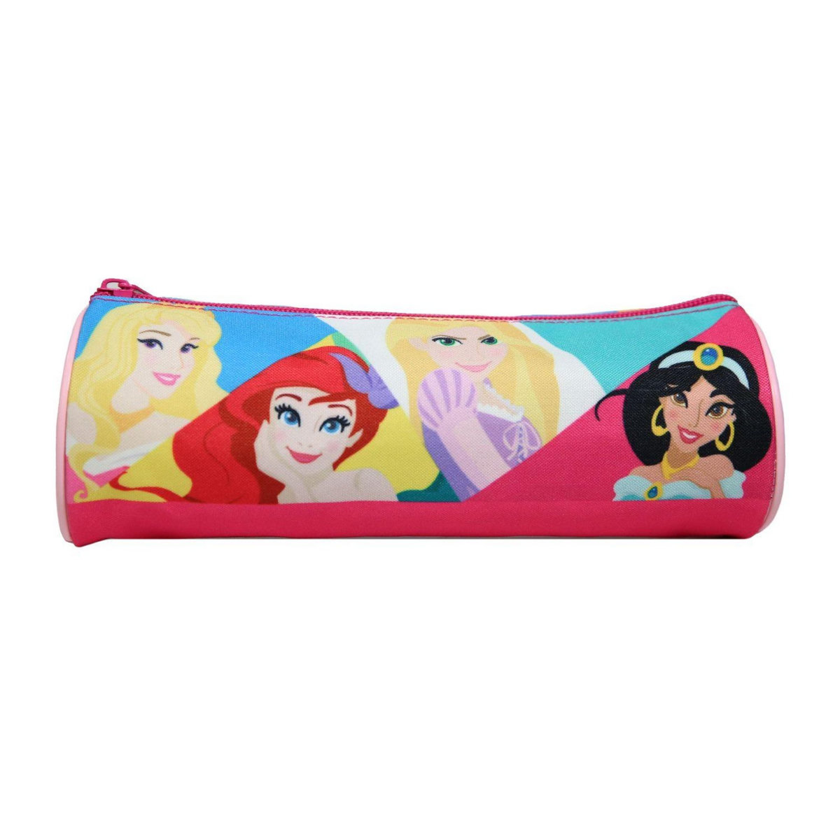 Bagtrotter BAGTROTTER Trousse scolaire ronde Princesses Multicolore