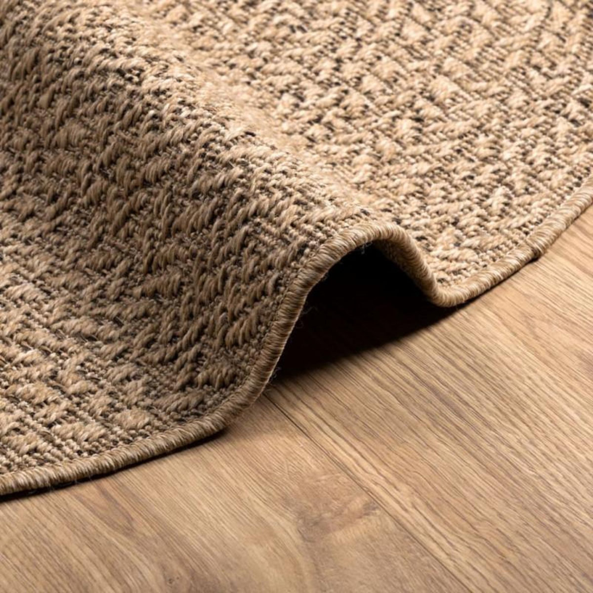 VIDAXL Tapis 90 cm aspect jute intérieur et extérieur