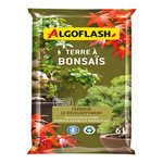 CENTRALE BRICO Terre à Bonzaï avec tourbe de Sphaignes, ALGOFLASH 6 litres