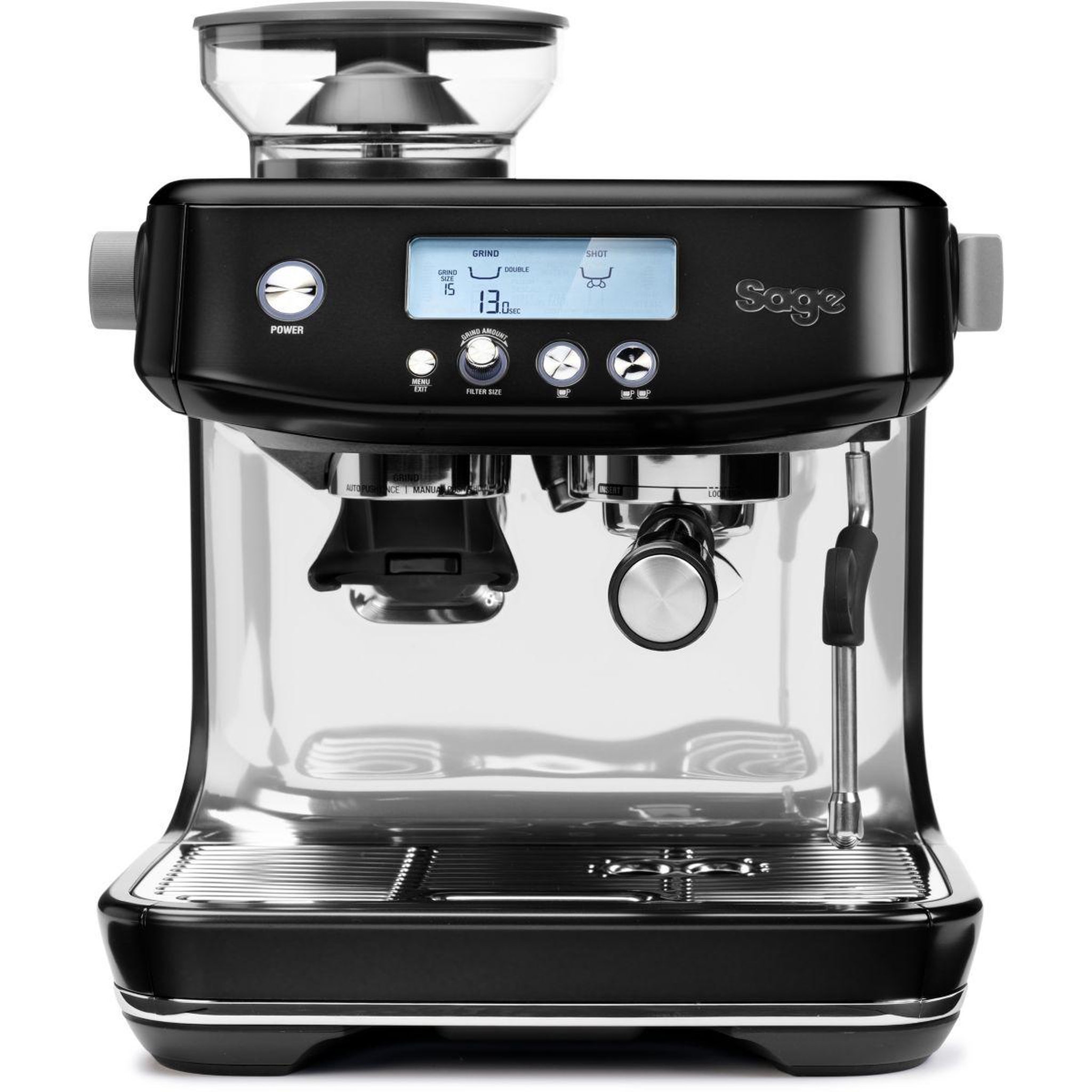 Voir la diapositive 4 : SAGE APPLIANCES Machine à expresso barista pro noir