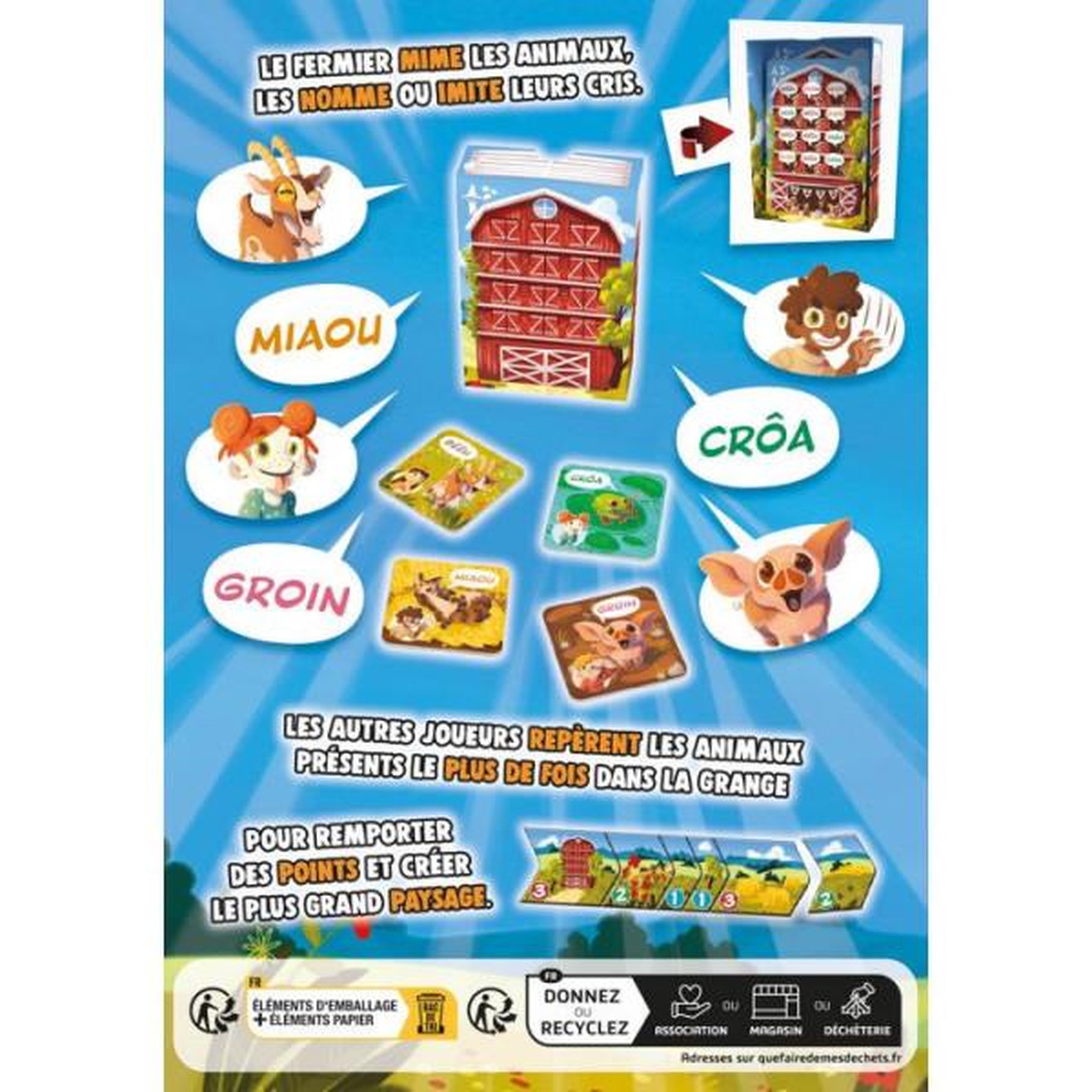 Voir la diapositive 4 : Asmodee Jeu d'ambiance Asmodee Kikicri