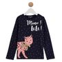 Voir la diapositive 1 : INEXTENSO T-shirt manches longues chat fille