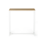 Voir la diapositive 4 : ID MARKET Console DETROIT design industriel bois et métal blanc