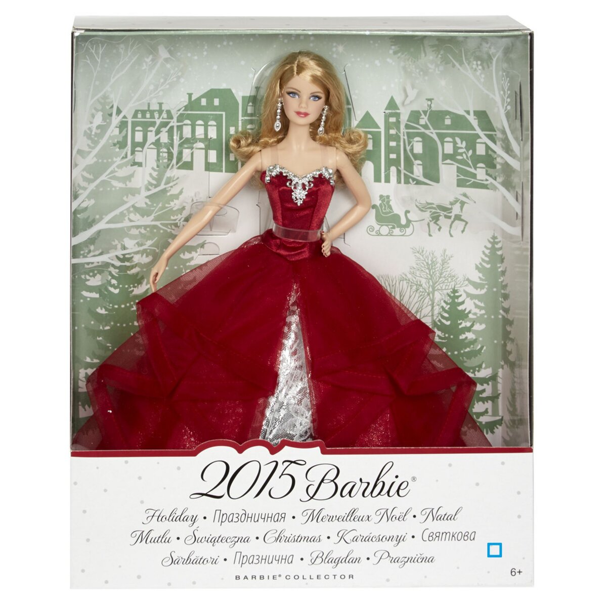 Barbie noel on sale pas cher