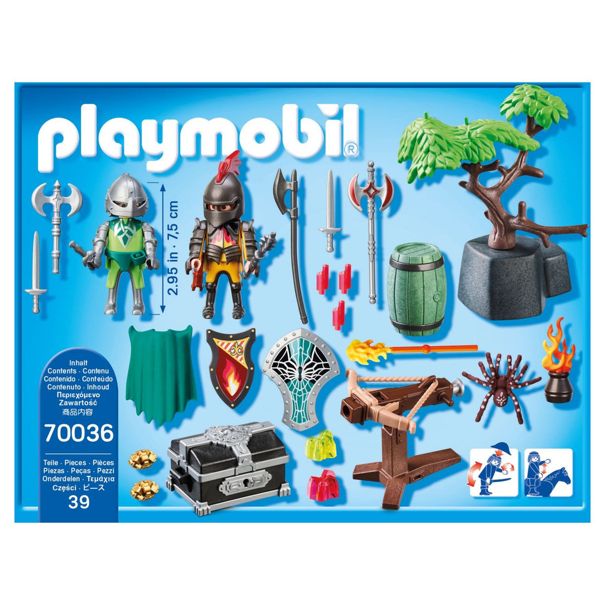 PLAYMOBIL 70036 - StarterPack - Duel de chevaliers