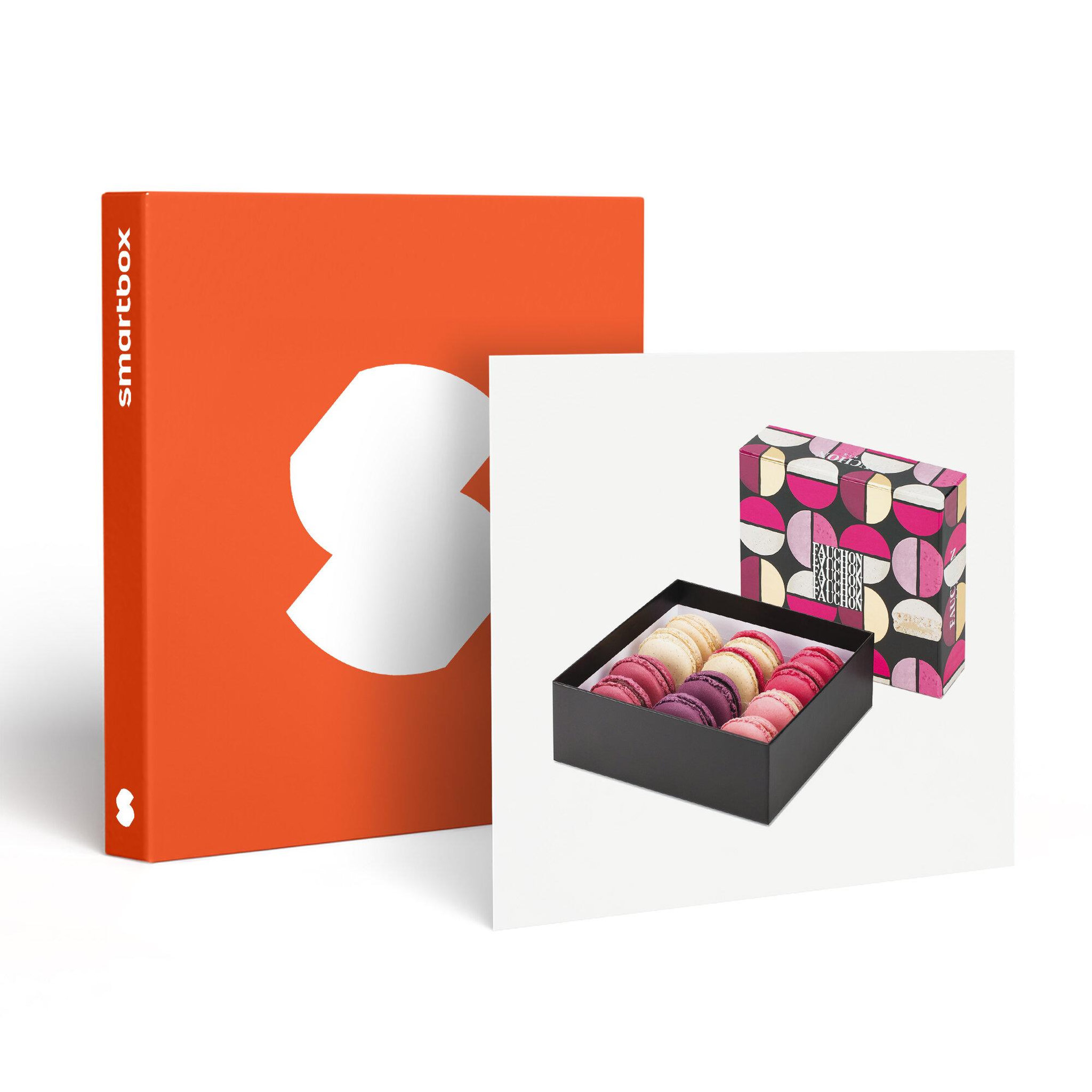 Smartbox Coffret décor macaron fauchon : 12 macarons livrés à domicile - coffret cadeau gastronomie