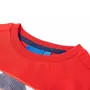VIDAXL T-shirt pour enfants a manches longues rouge 140