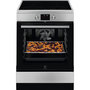 Voir la diapositive 1 : ELECTROLUX Cuisinière induction EKI64899CX
