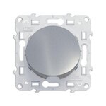 Schneider Electric Sortie de câble Odace, gris aluminium