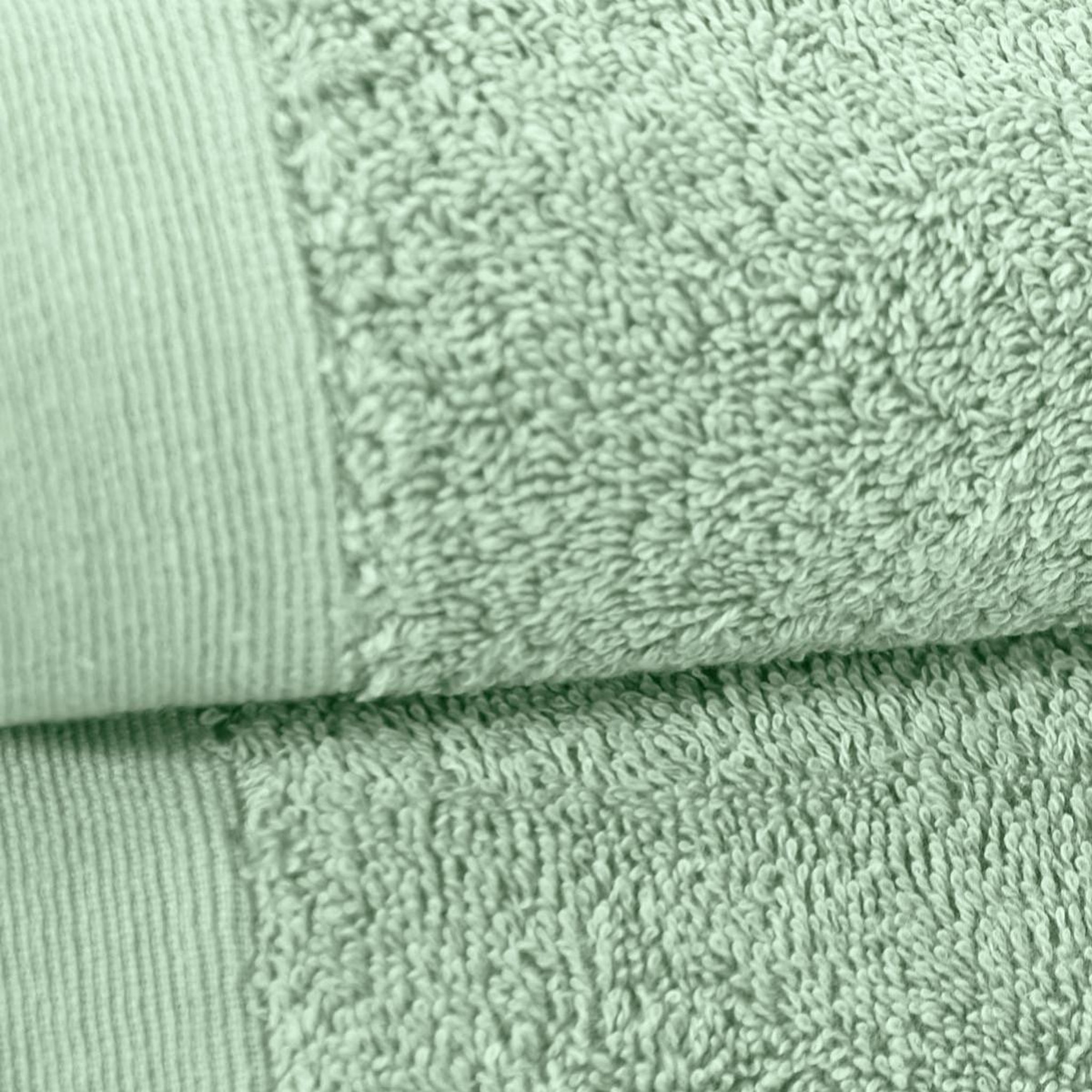 Voir la diapositive 3 : Sensei Maison Ensemble de bain 4 pièces 500 g/m² STUDIO (2 draps de bain + 2 serviettes de toilette)