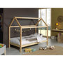 Voir la diapositive 5 : Paris Prix Pack - Lit Cabane Enfant & Matelas  Dallas  90x200cm Naturel