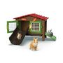 Voir la diapositive 2 : Schleich Coffret Clapier a Lapins, SCHLEICH 42728 Farm World, Des 4 ans