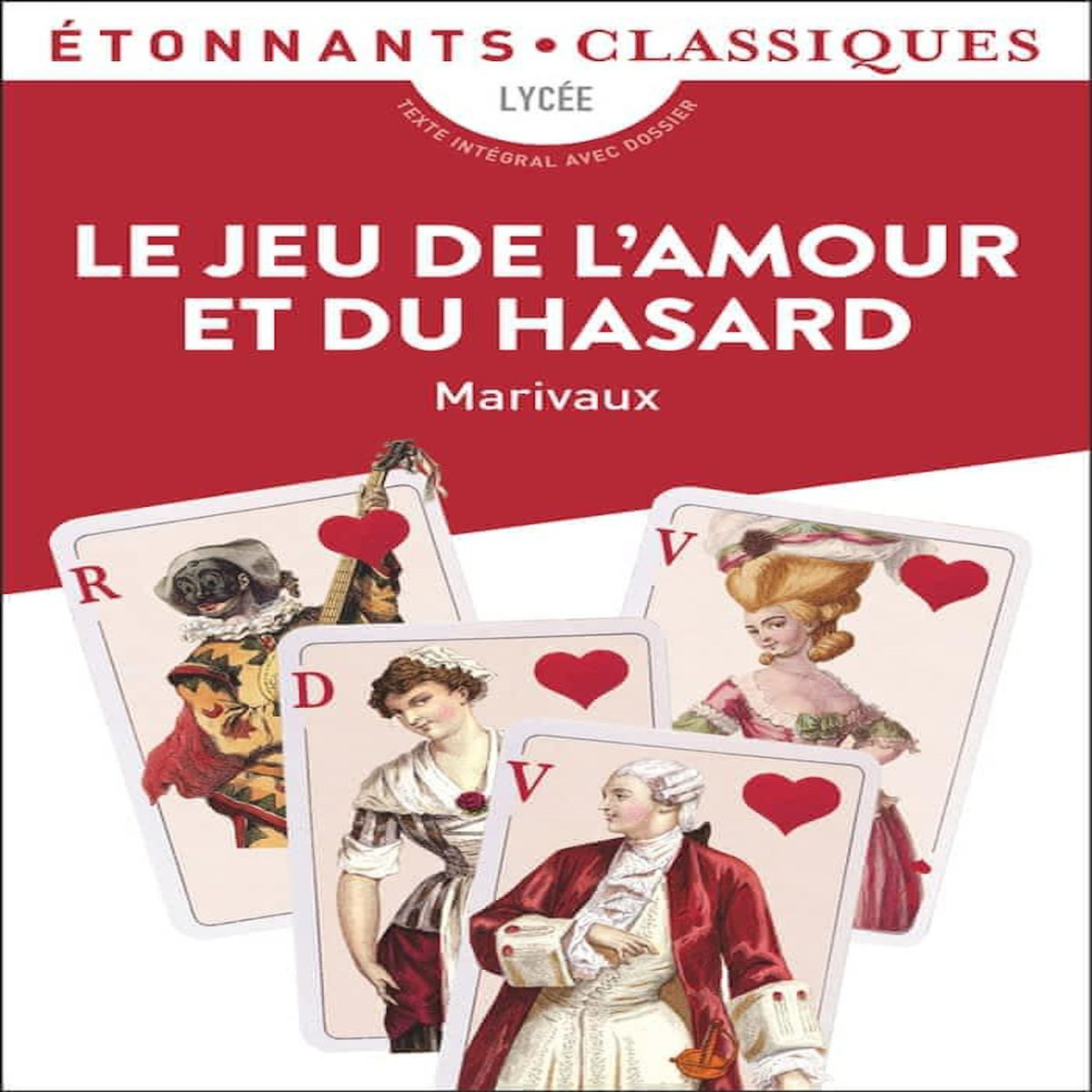 LE JEU DE L'AMOUR ET DU HASARD, Marivaux Pierre de