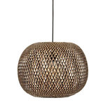 ATMOSPHERA Lampe Suspension en Bambou  Sinai  45cm Beige