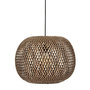 Voir la diapositive 1 : ATMOSPHERA Lampe Suspension en Bambou  Sinai  45cm Beige